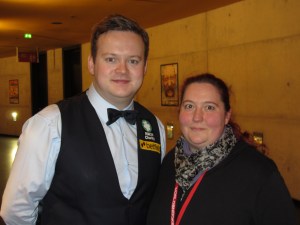 Das Bild entstand vor zwei Jahren in Berlin bei den German Masters!