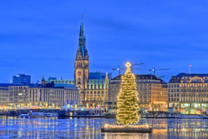 alster zur weihnachtszeit